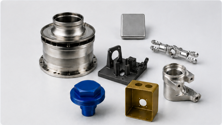 AMANET custom manufactured components Made in America